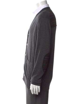 Junya Watanabe Comme des Garçons MAN Wool V-Neck Cardigan