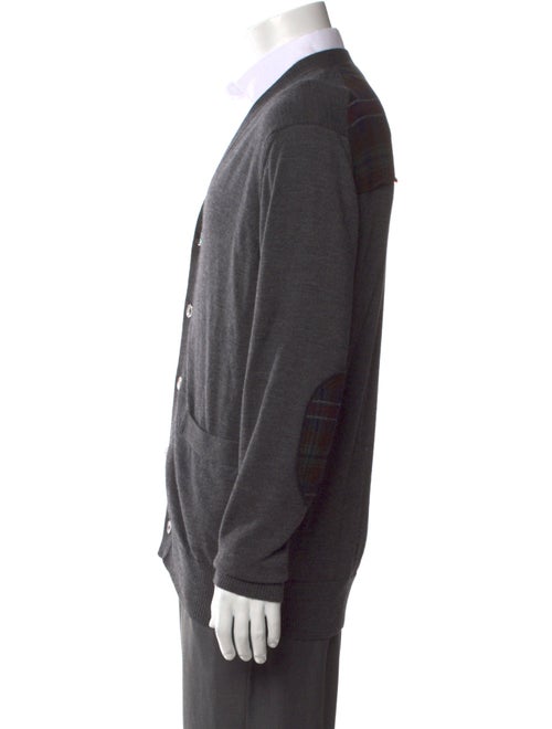 Junya Watanabe Comme des Garçons MAN Wool V-Neck Cardigan