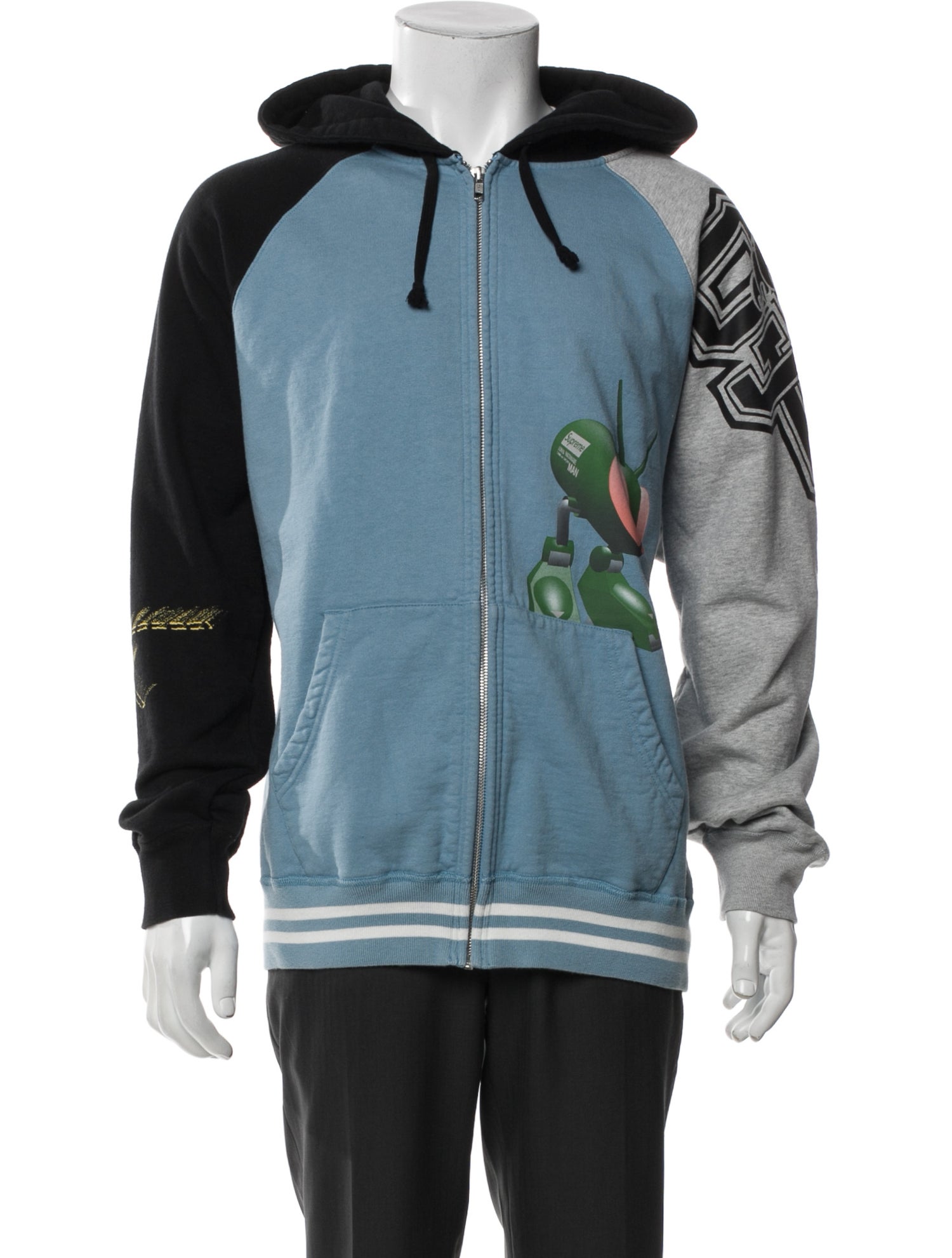 Supreme x Junya Watanabe Comme Des Garçon MAN 2021 Colorblock Pattern Polo Sweater