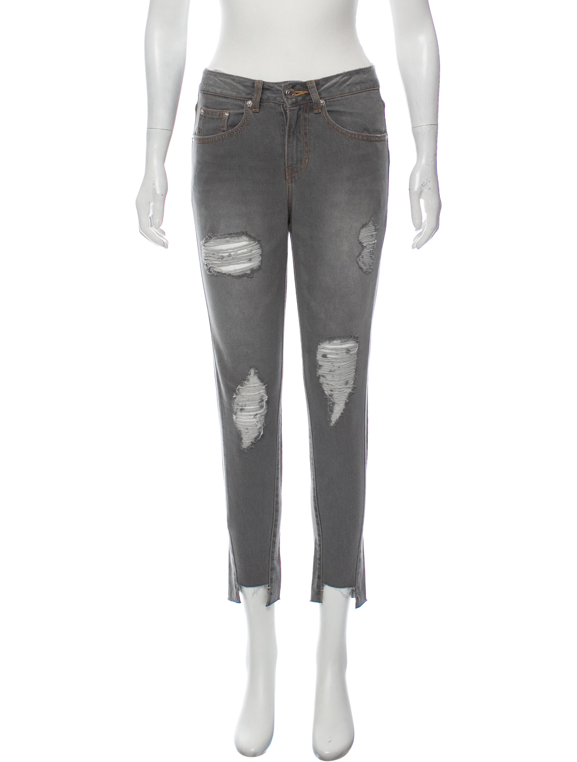 SJYP Mid-Rise Skinny Jeans