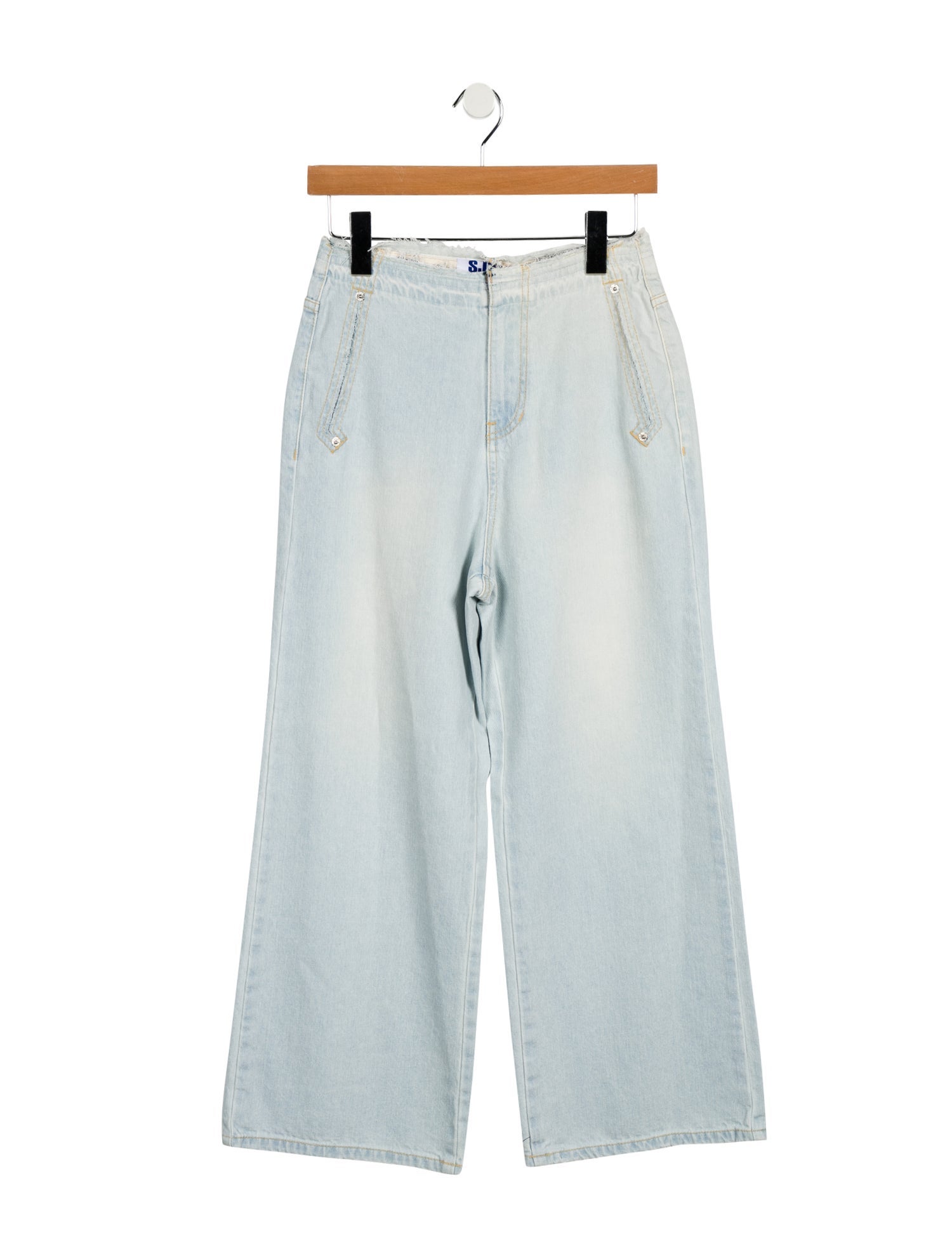 SJYP High-Rise Wide Leg Jeans