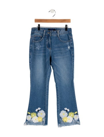 Sjyp Jeans Mid-Rise Straight Leg XS