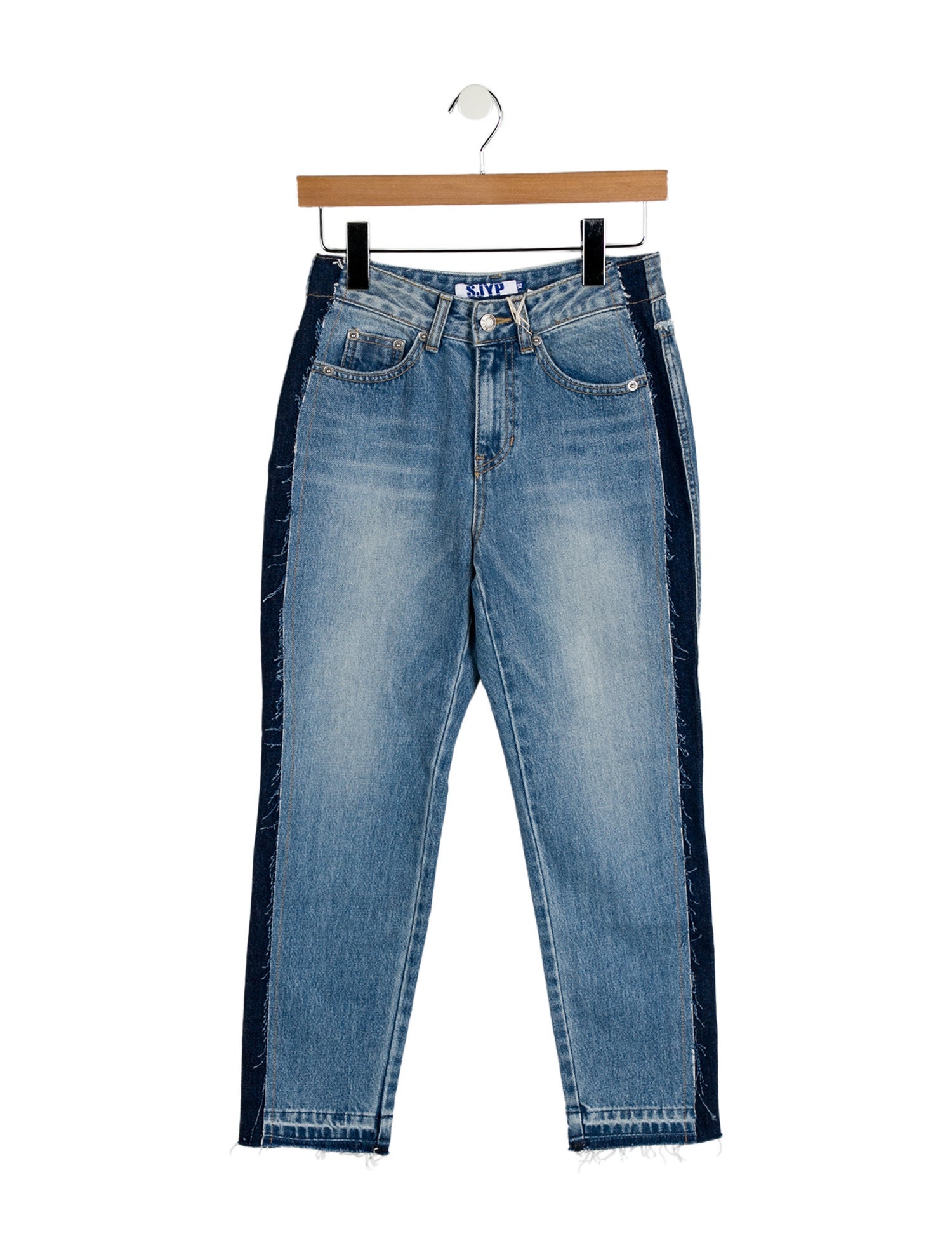 SJYP Low-Rise Straight Leg Jeans