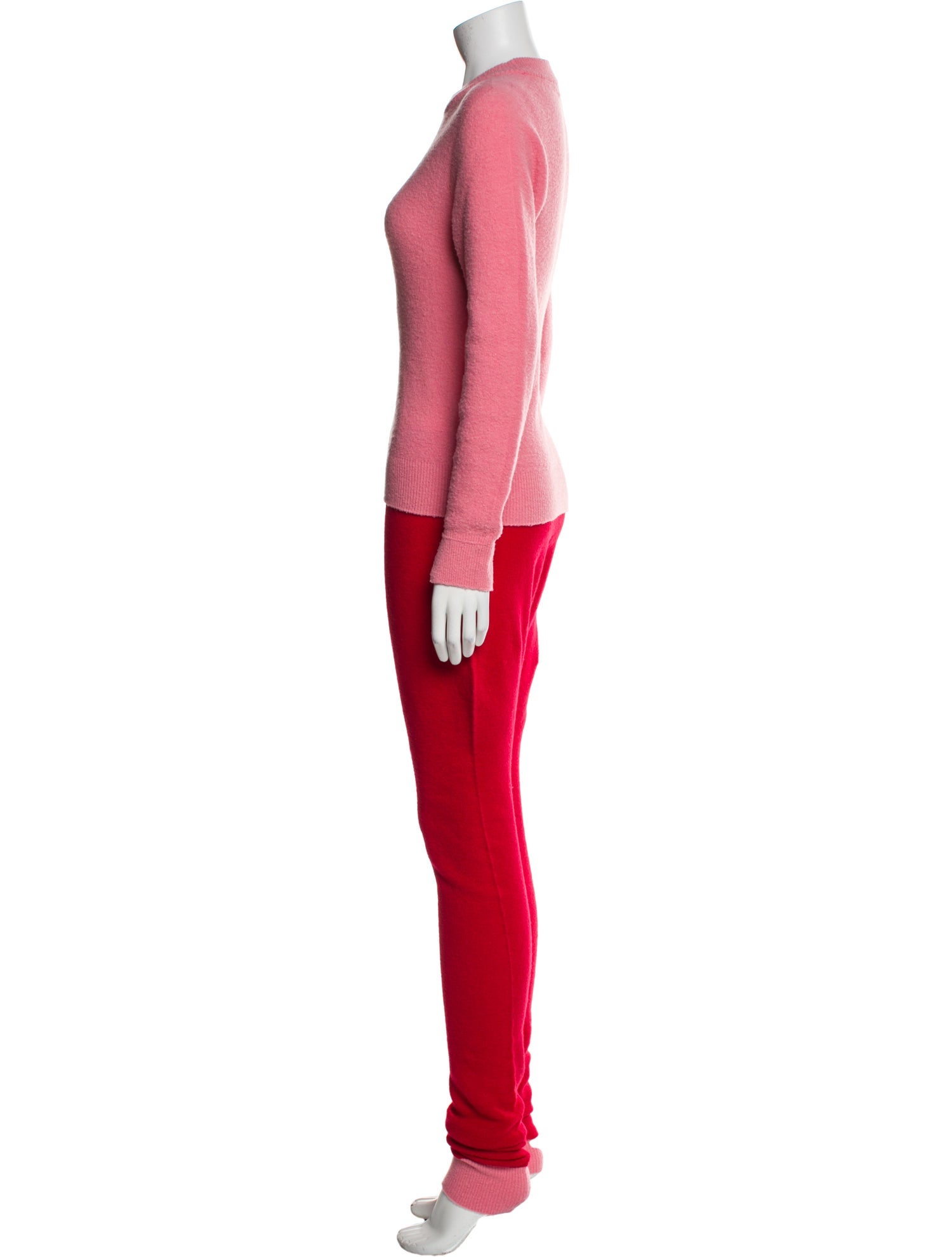 SJYP Nylon Pleated Accents Pant Set