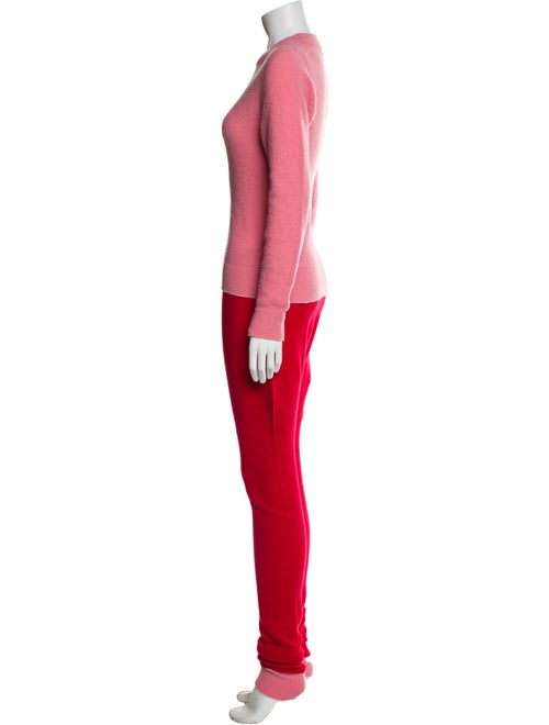 SJYP Nylon Pleated Accents Pant Set