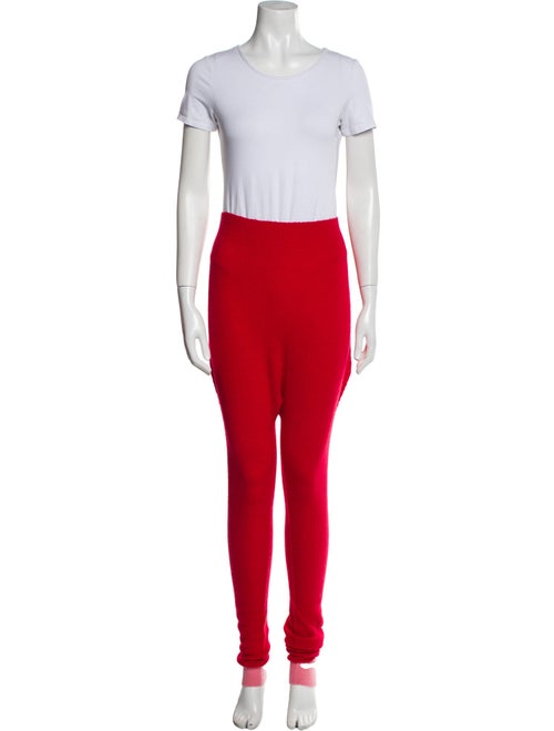 SJYP Nylon Pleated Accents Pant Set