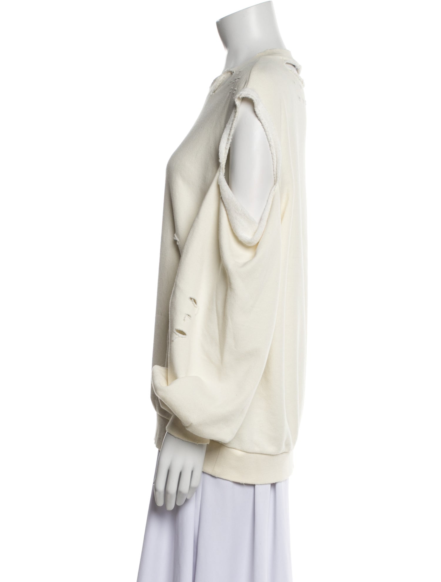 SJYP Crew Neck Long Sleeve Sweatshirt