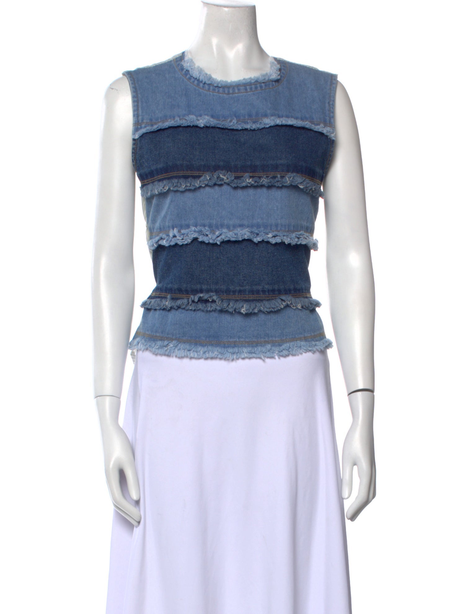 SJYP Crew Neck Sleeveless Crop Top w/ Tags