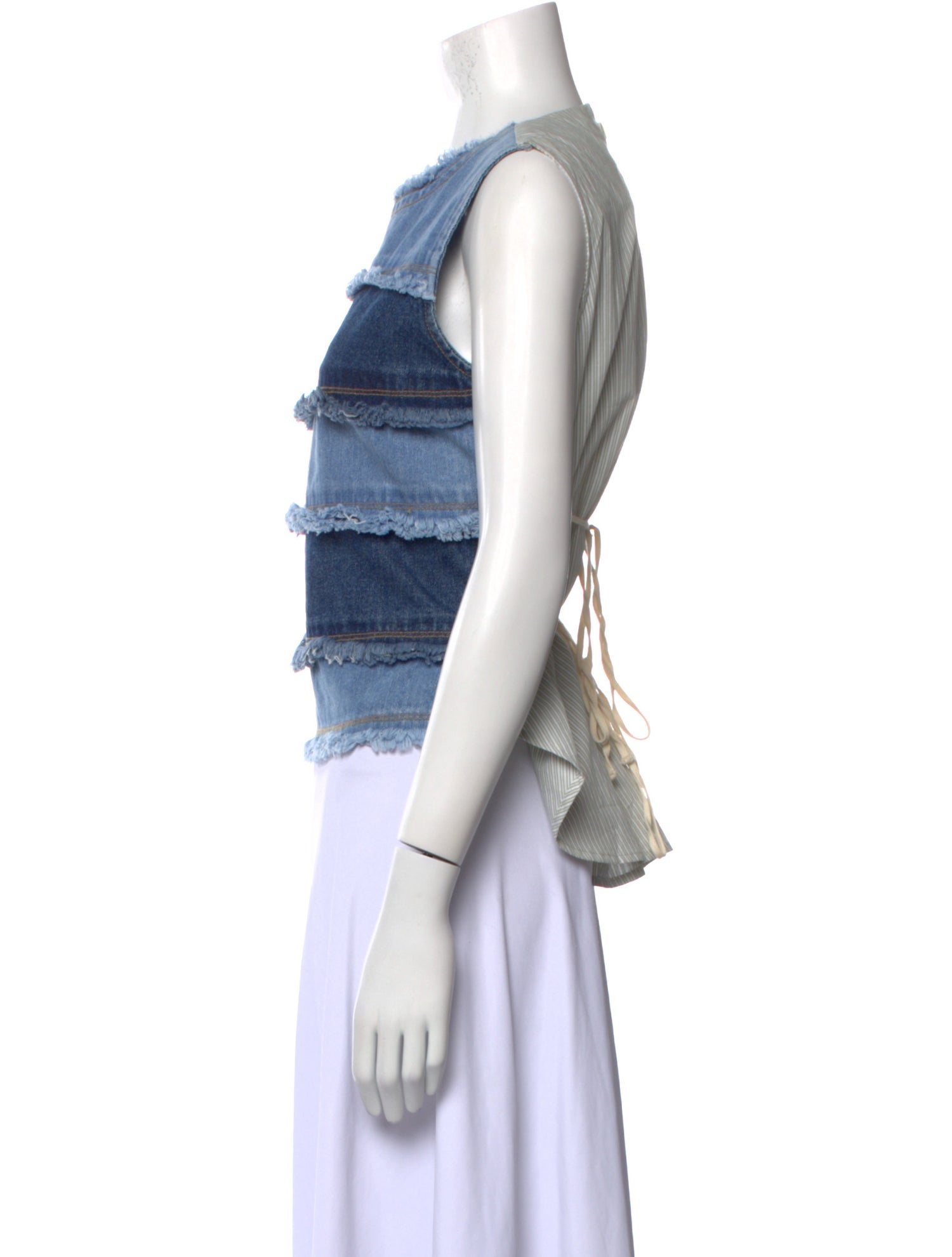 SJYP Crew Neck Sleeveless Crop Top w/ Tags