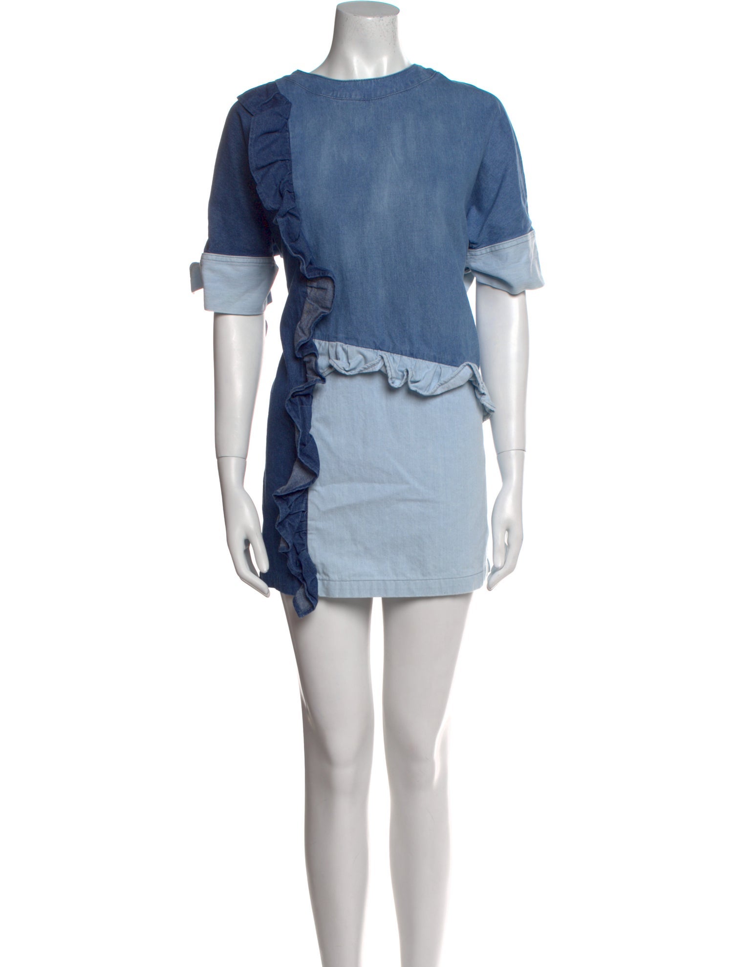 SJYP Crew Neck Mini Dress