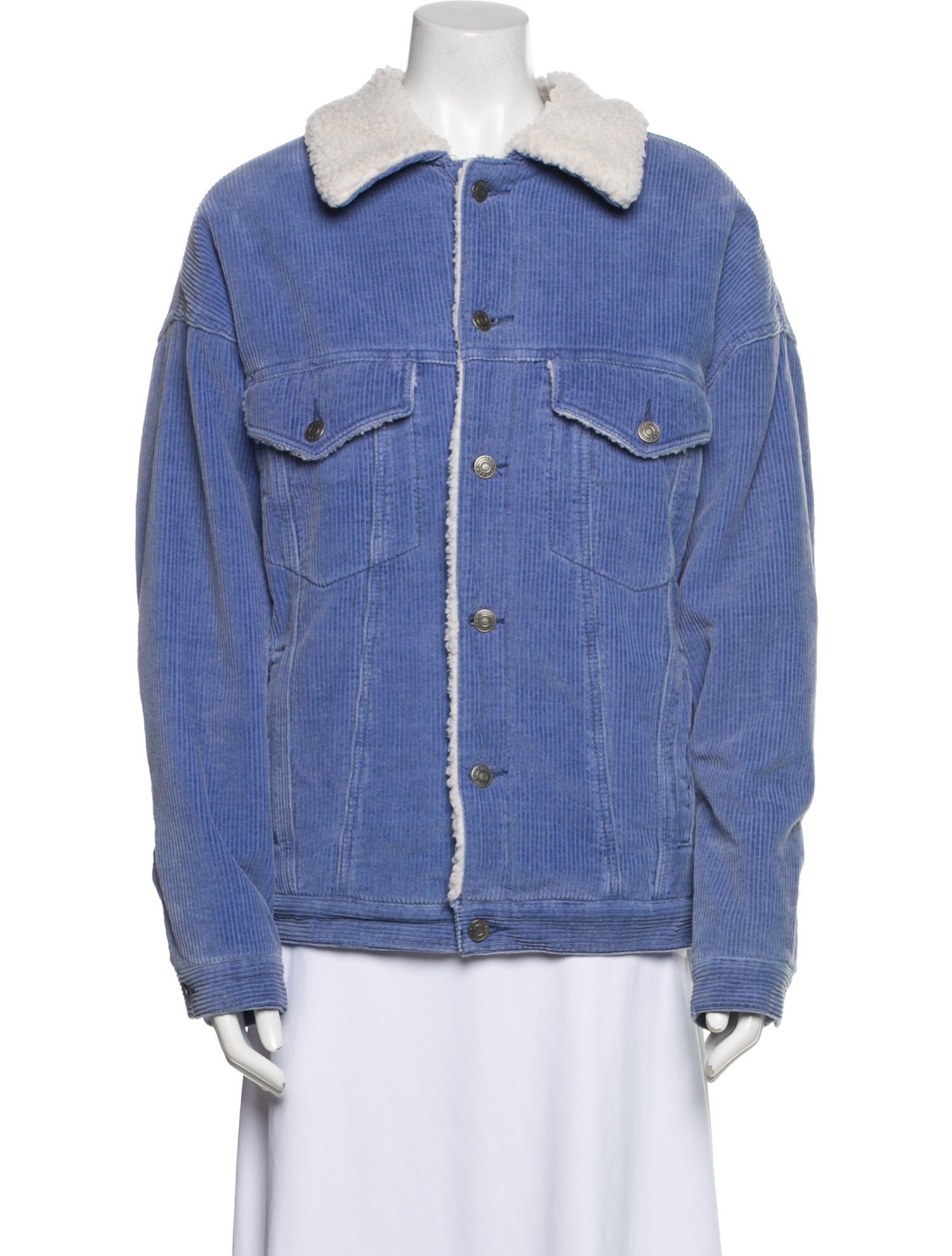SJYP Corduroy Denim Jacket