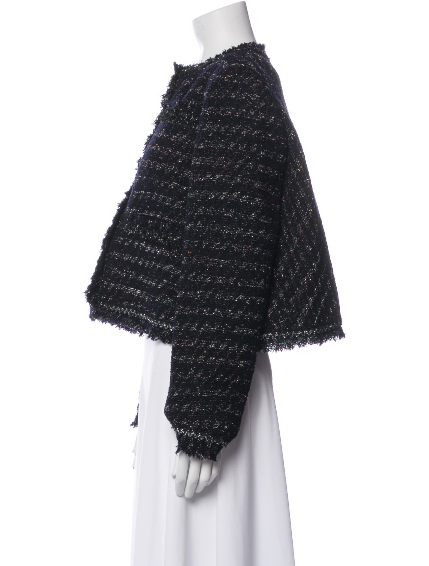 SJYP Wool Tweed Pattern Evening Jacket w/ Tags
