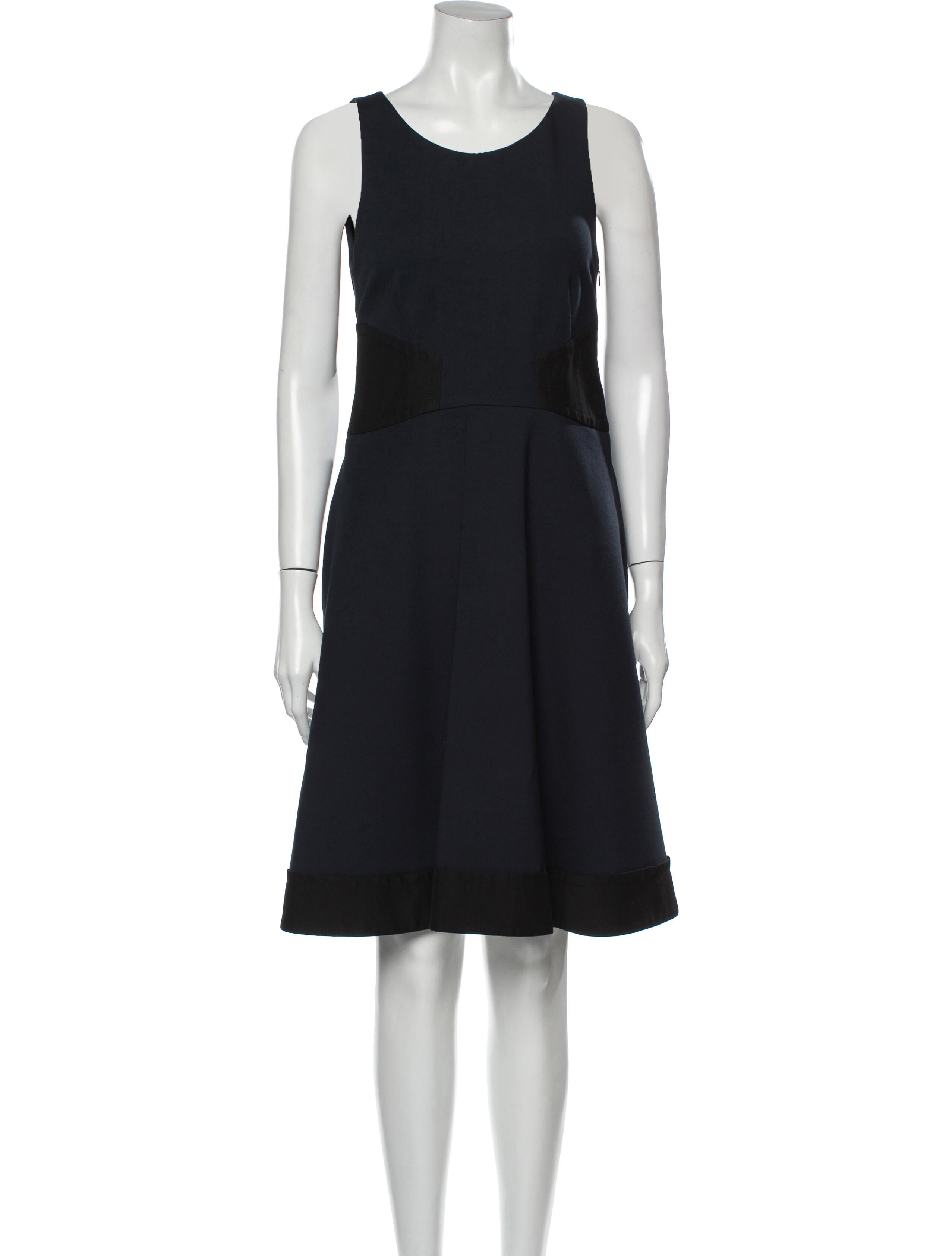 Dorothee Schumacher Scoop Neck Knee-Length Dress