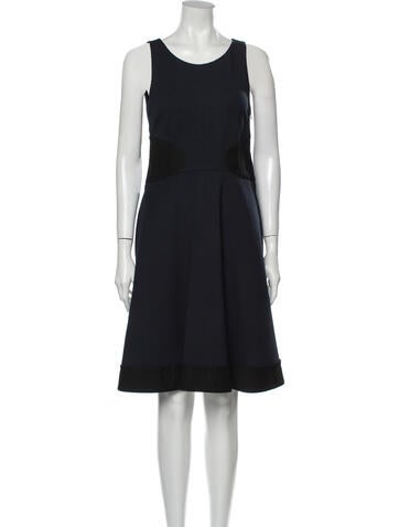 Dorothee Schumacher Dresses Scoop Neck Knee-Length Dress XS