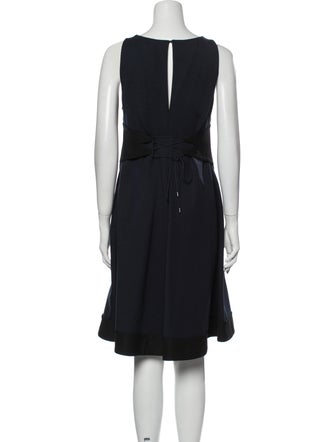 Dorothee Schumacher Scoop Neck Knee-Length Dress