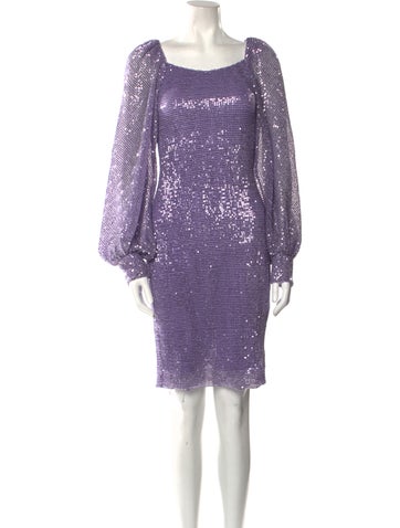 Dorothee Schumacher Dresses Square Neckline Knee-Length Dress XL