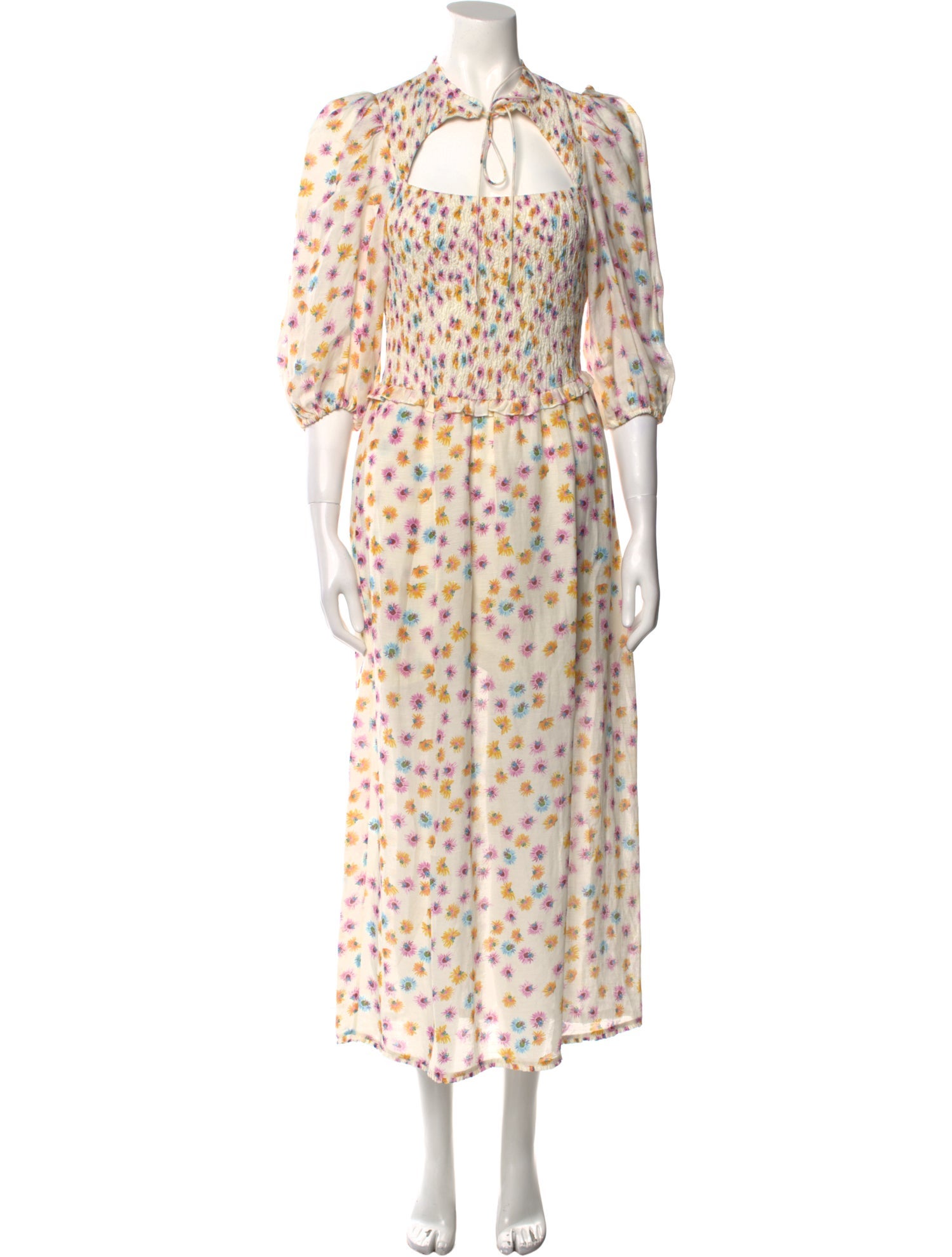 Dorothee Schumacher Floral Print Long Dress