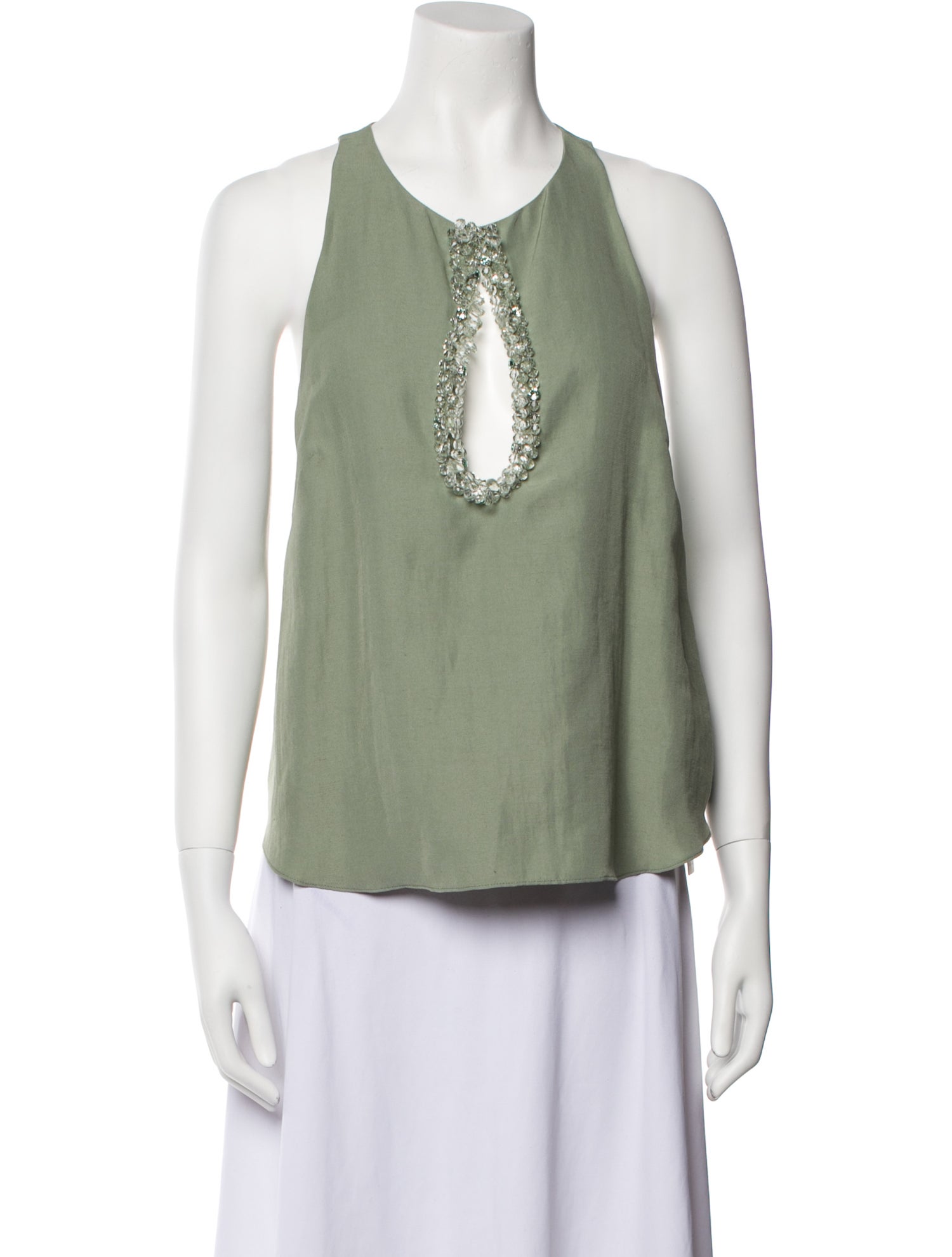 Dorothee Schumacher Scoop Neck Sleeveless Top w/ Tags