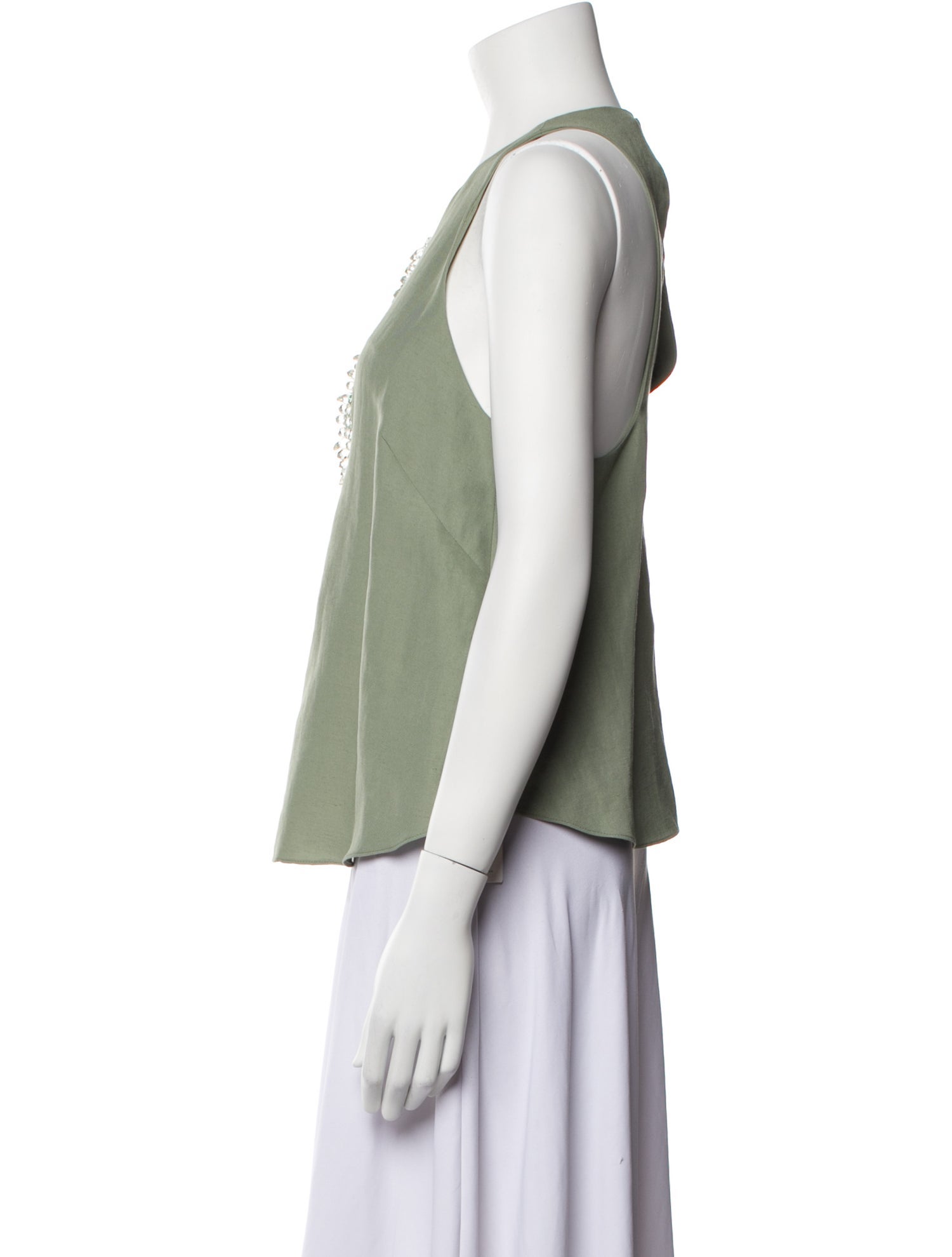 Dorothee Schumacher Scoop Neck Sleeveless Top w/ Tags