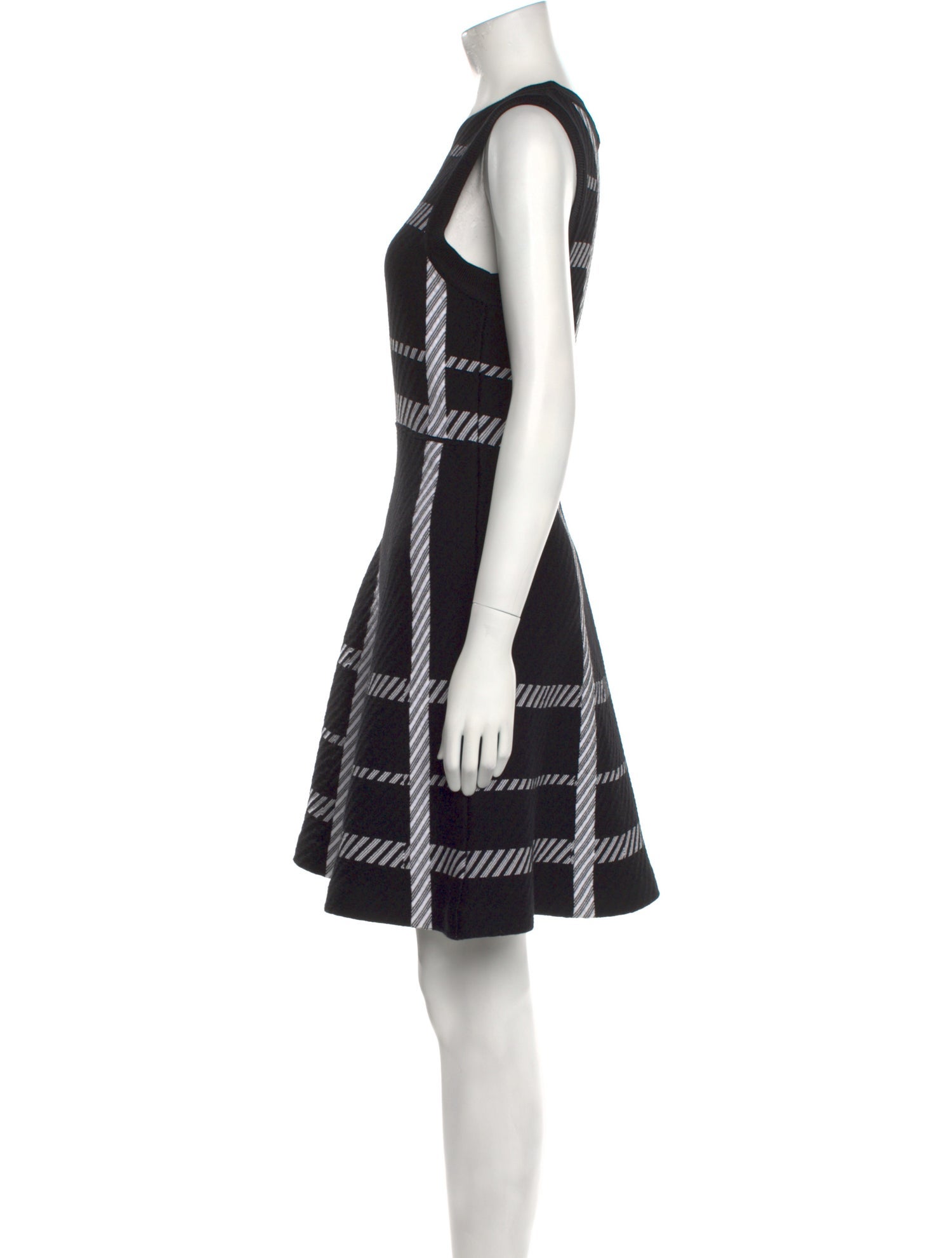 Dorothee Schumacher Plaid Print Mini Dress
