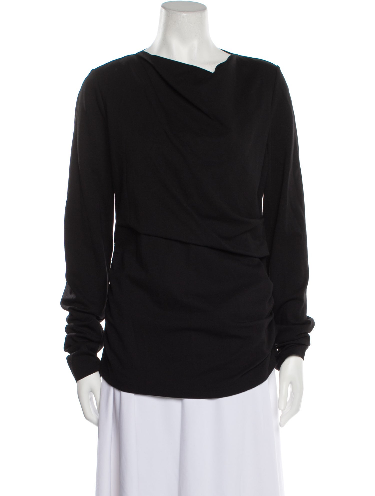 Dorothee Schumacher Cowl Neck Long Sleeve Top w/ Tags