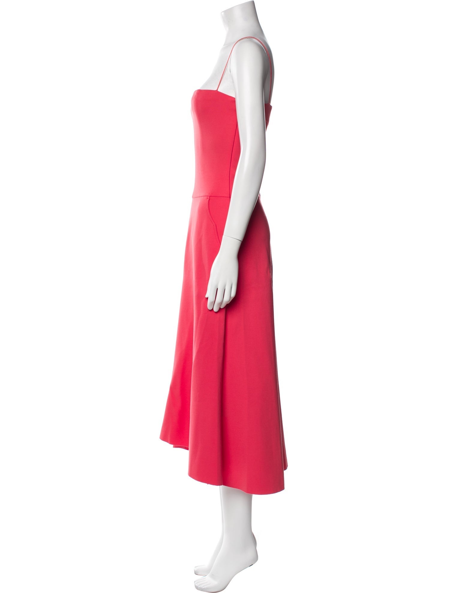 Dorothee Schumacher Square Neckline Midi Length Dress