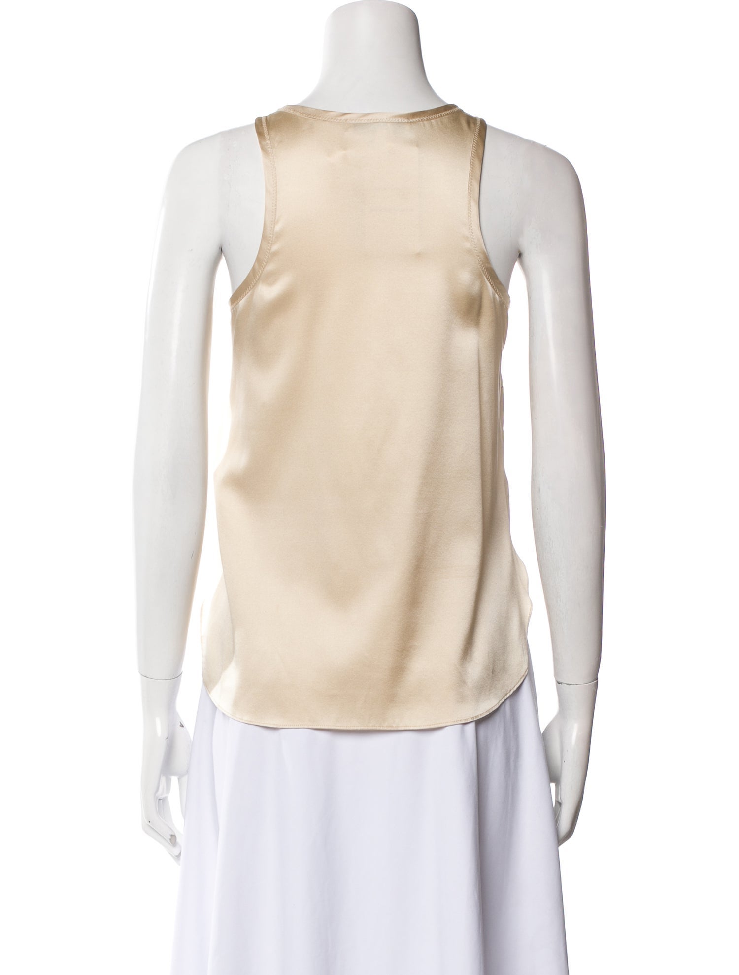 Dorothee Schumacher Silk Scoop Neck Top