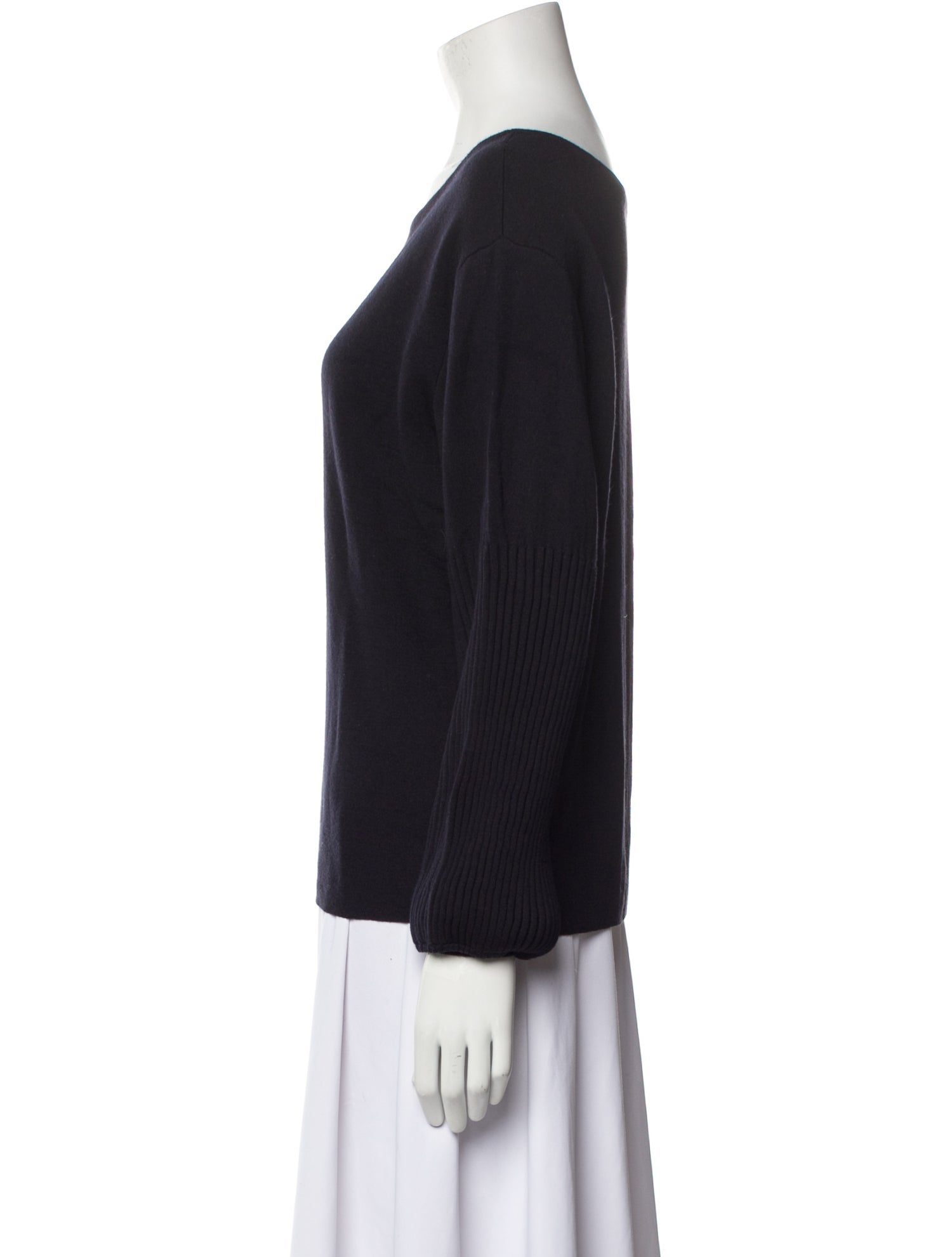 Dorothee Schumacher Bateau Neckline Long Sleeve Sweatshirt