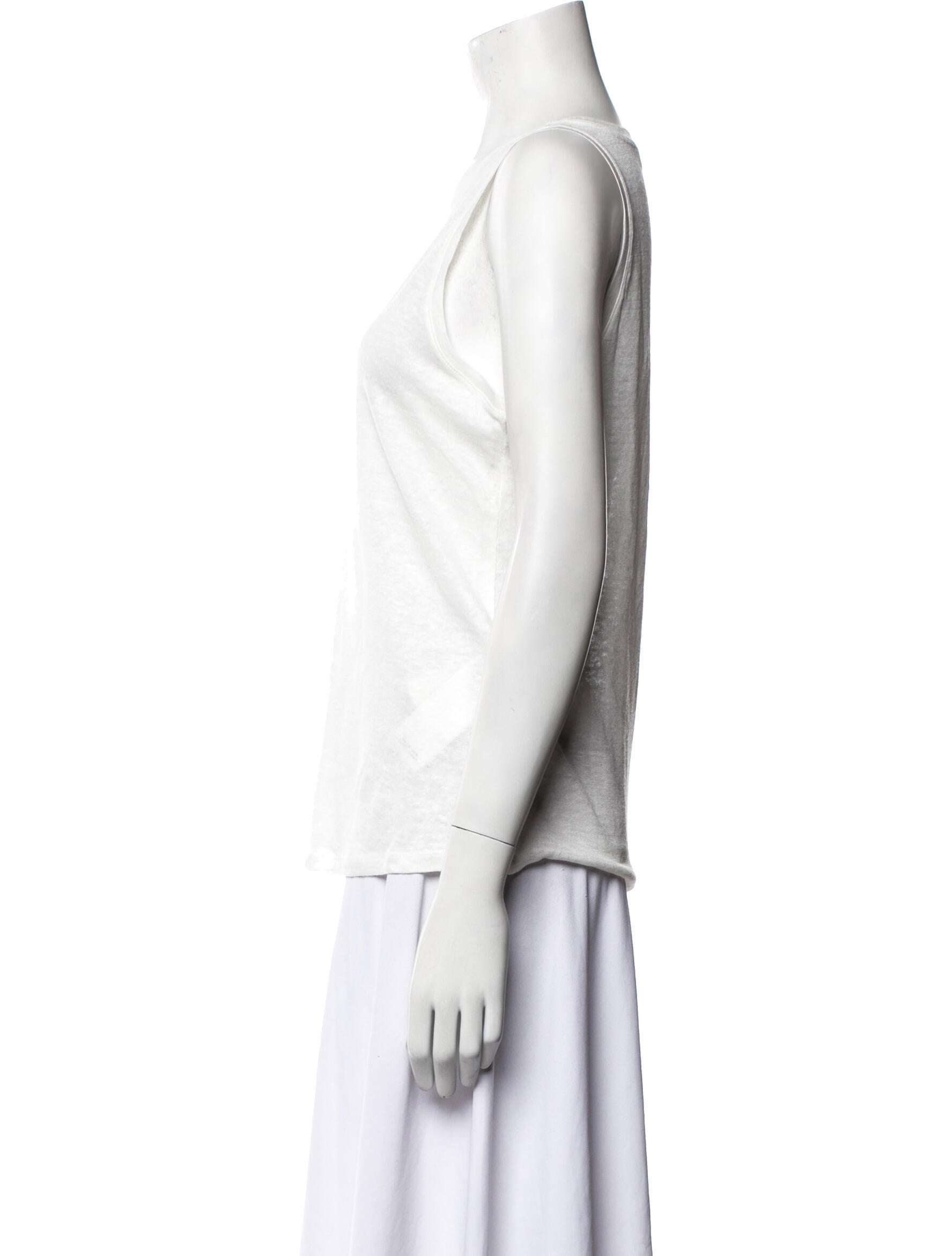 Dorothee Schumacher Hemp Scoop Neck Top
