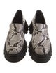 Dorothee Schumacher Embossed Leather Animal Print Loafers