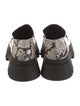 Dorothee Schumacher Embossed Leather Animal Print Loafers