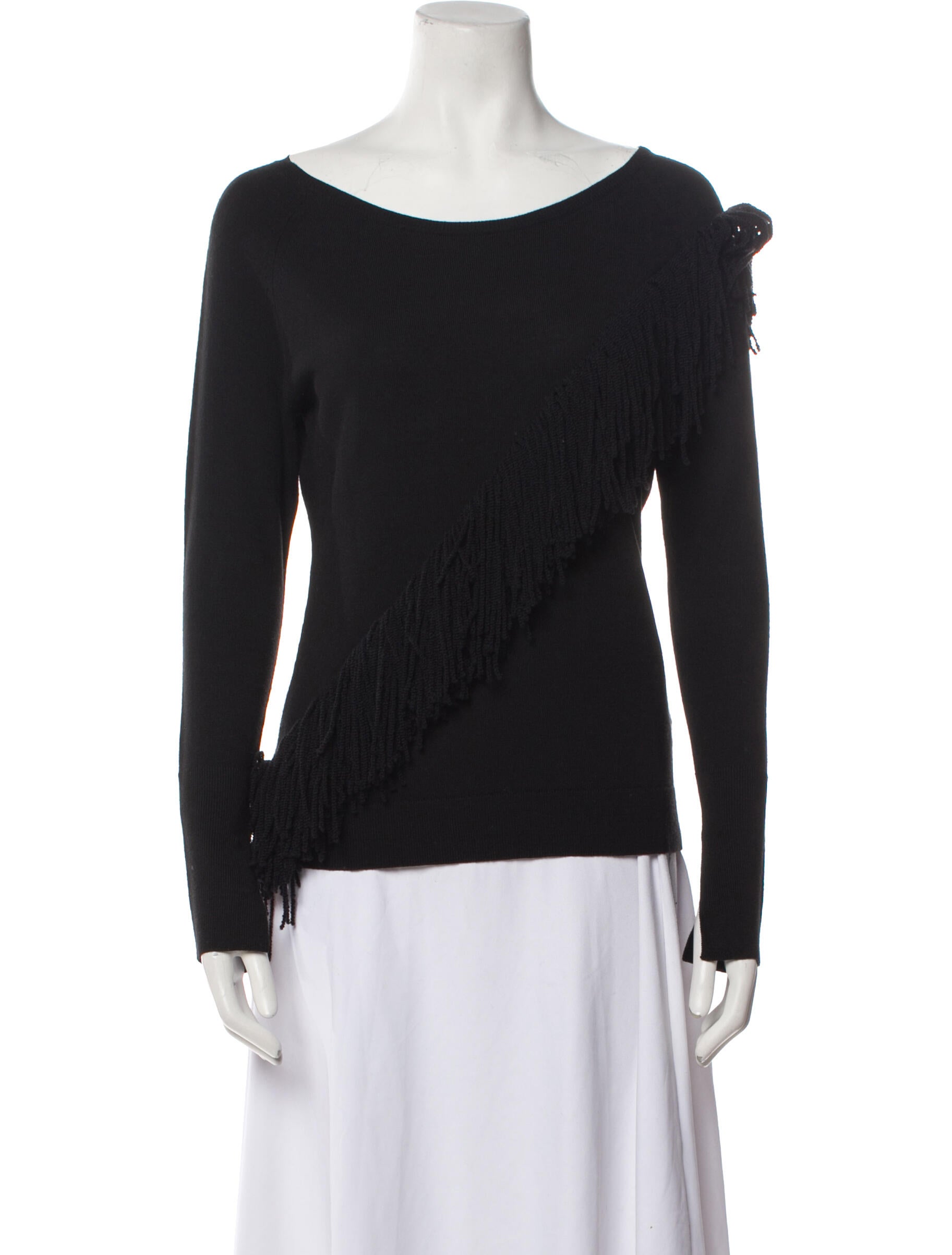 Dorothee Schumacher Virgin Wool Bateau Neckline Top