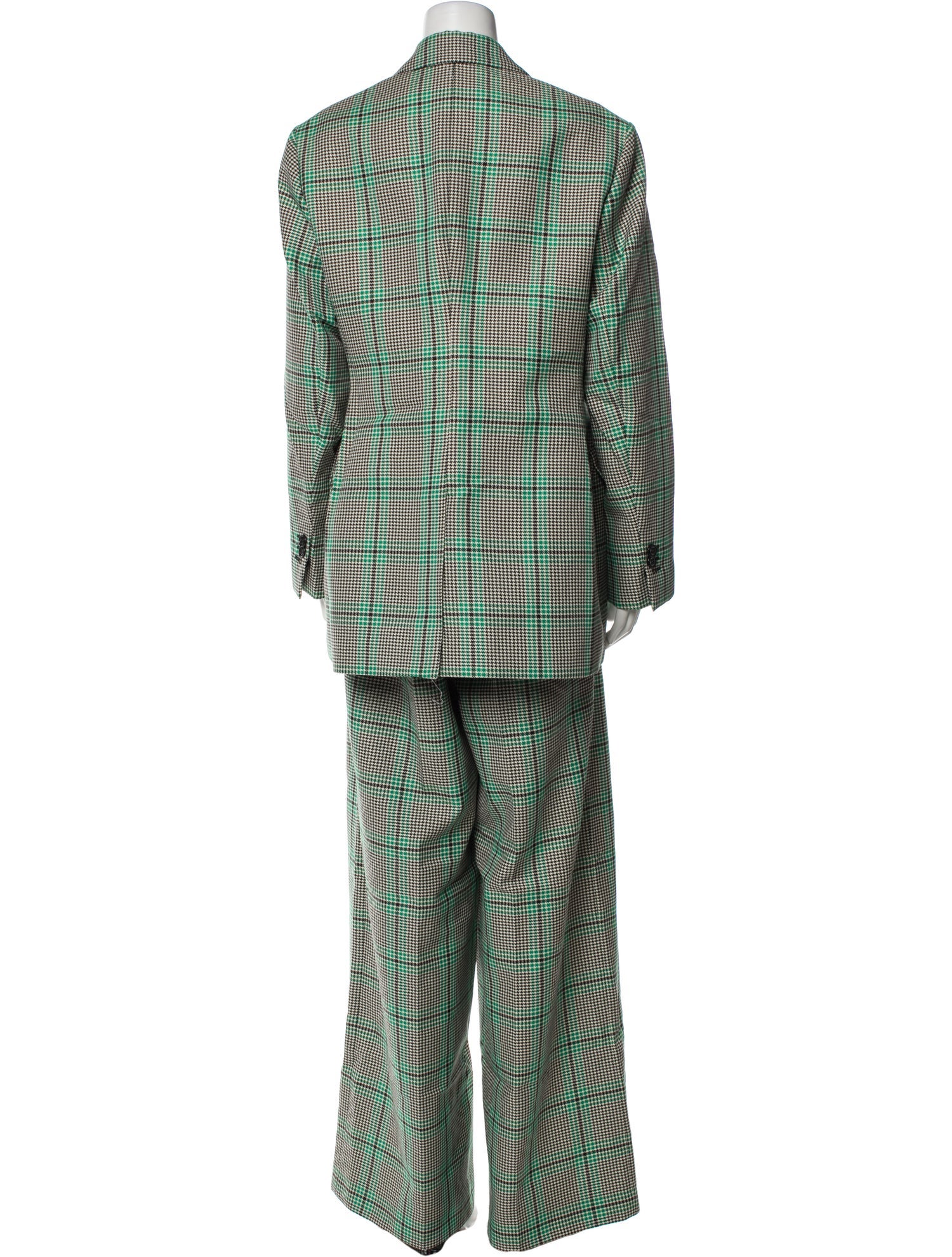 Dorothee Schumacher Plaid Print Pantsuit