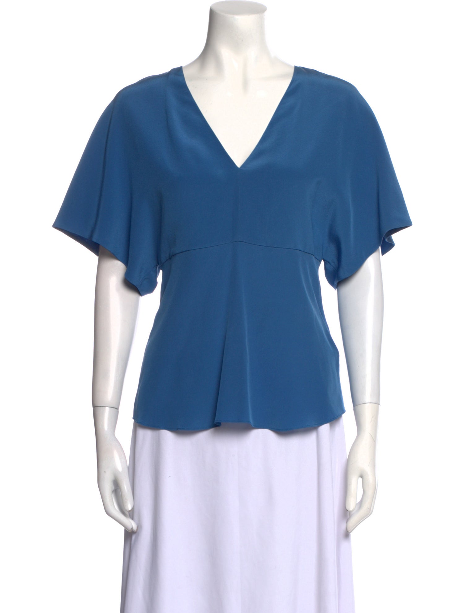 Dorothee Schumacher Silk V-Neck Blouse