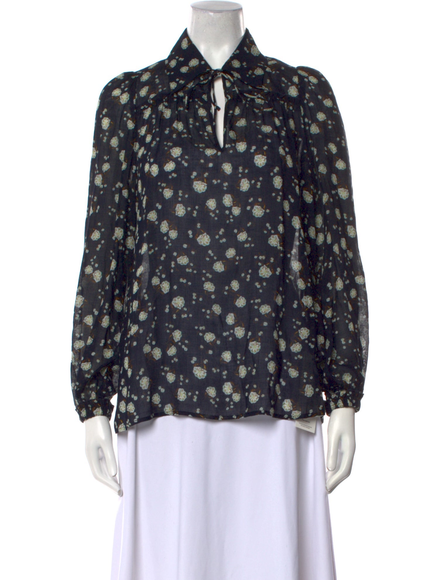 Dorothee Schumacher Floral Print Long Sleeve Blouse