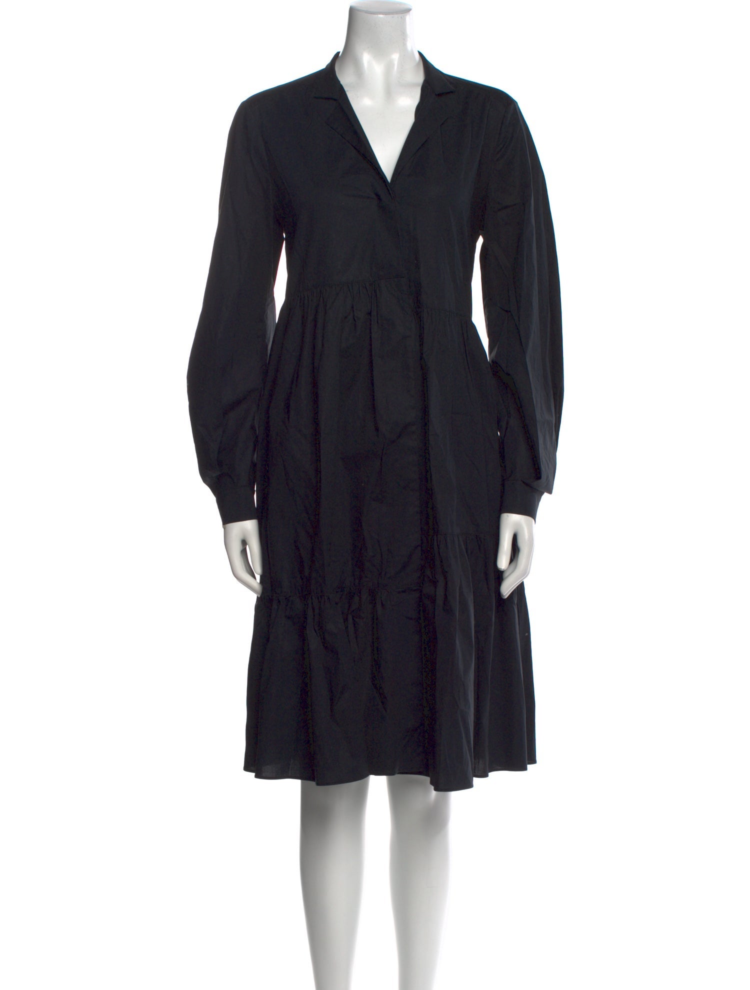 Dorothee Schumacher V-Neck Knee-Length Dress