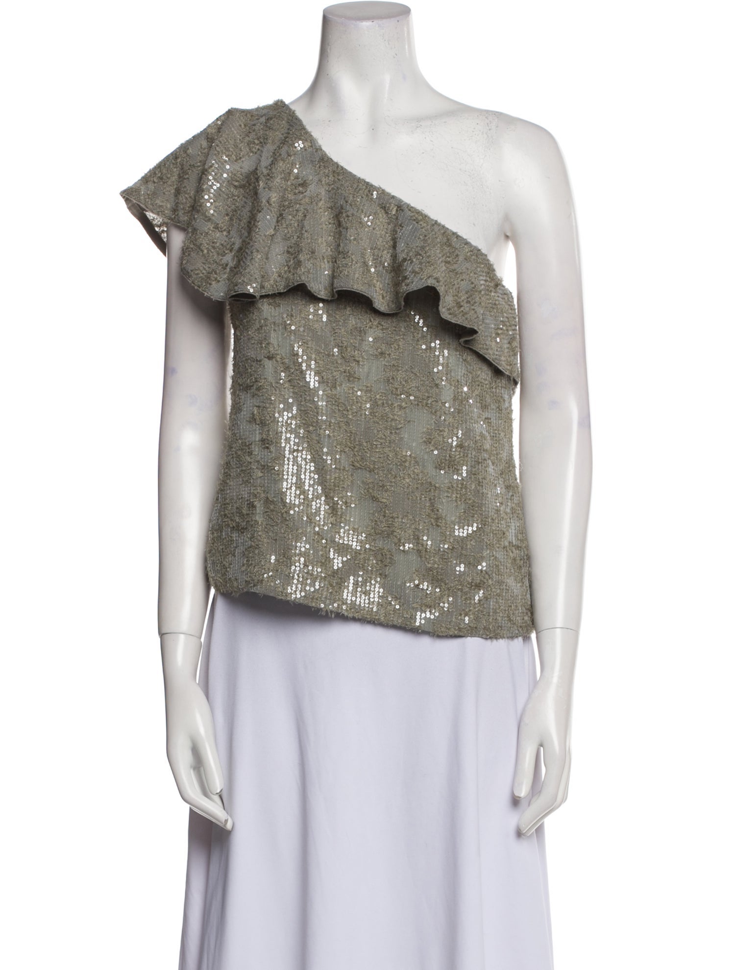 Dorothee Schumacher One-Shoulder Short Sleeve Top w/ Tags