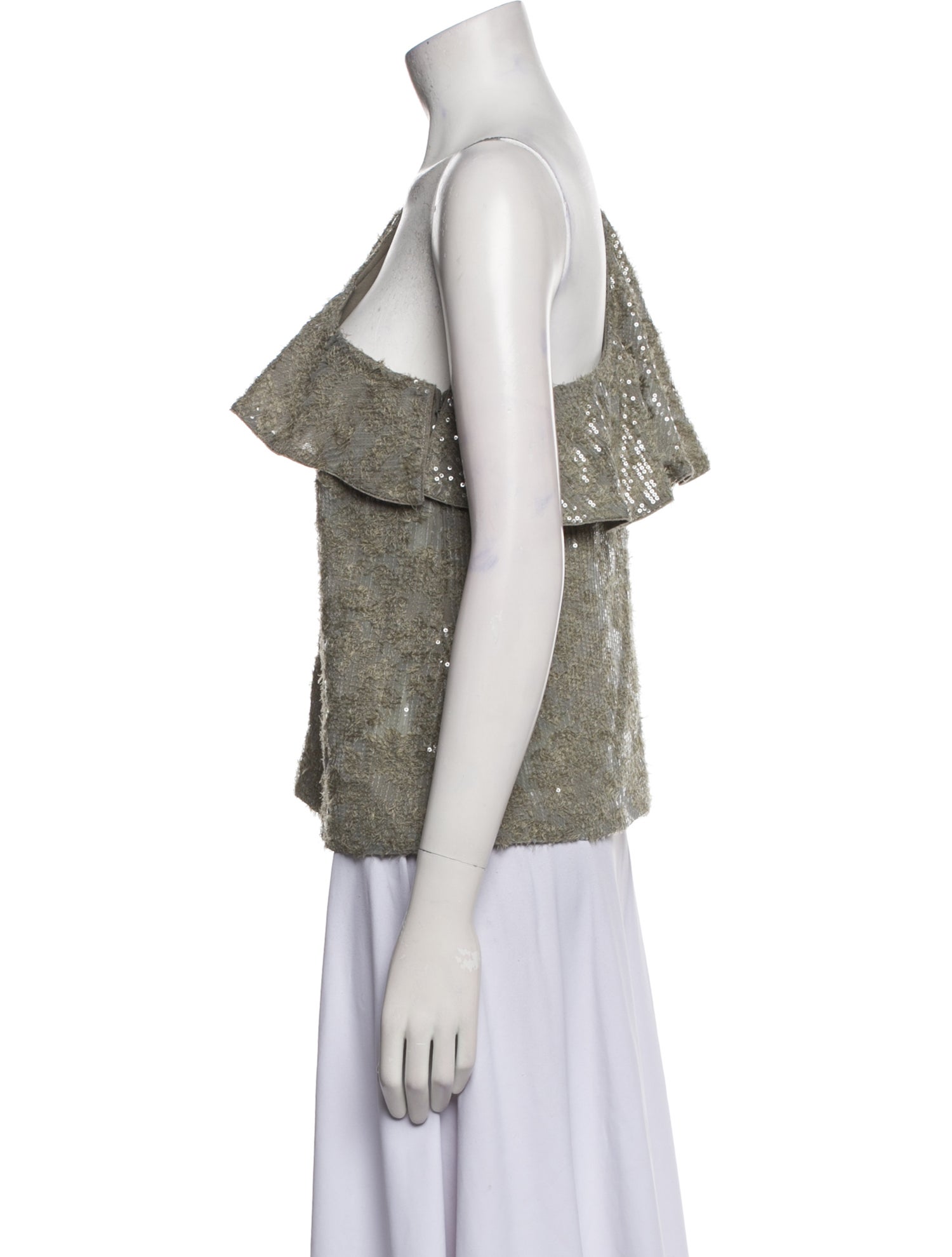 Dorothee Schumacher One-Shoulder Short Sleeve Top w/ Tags