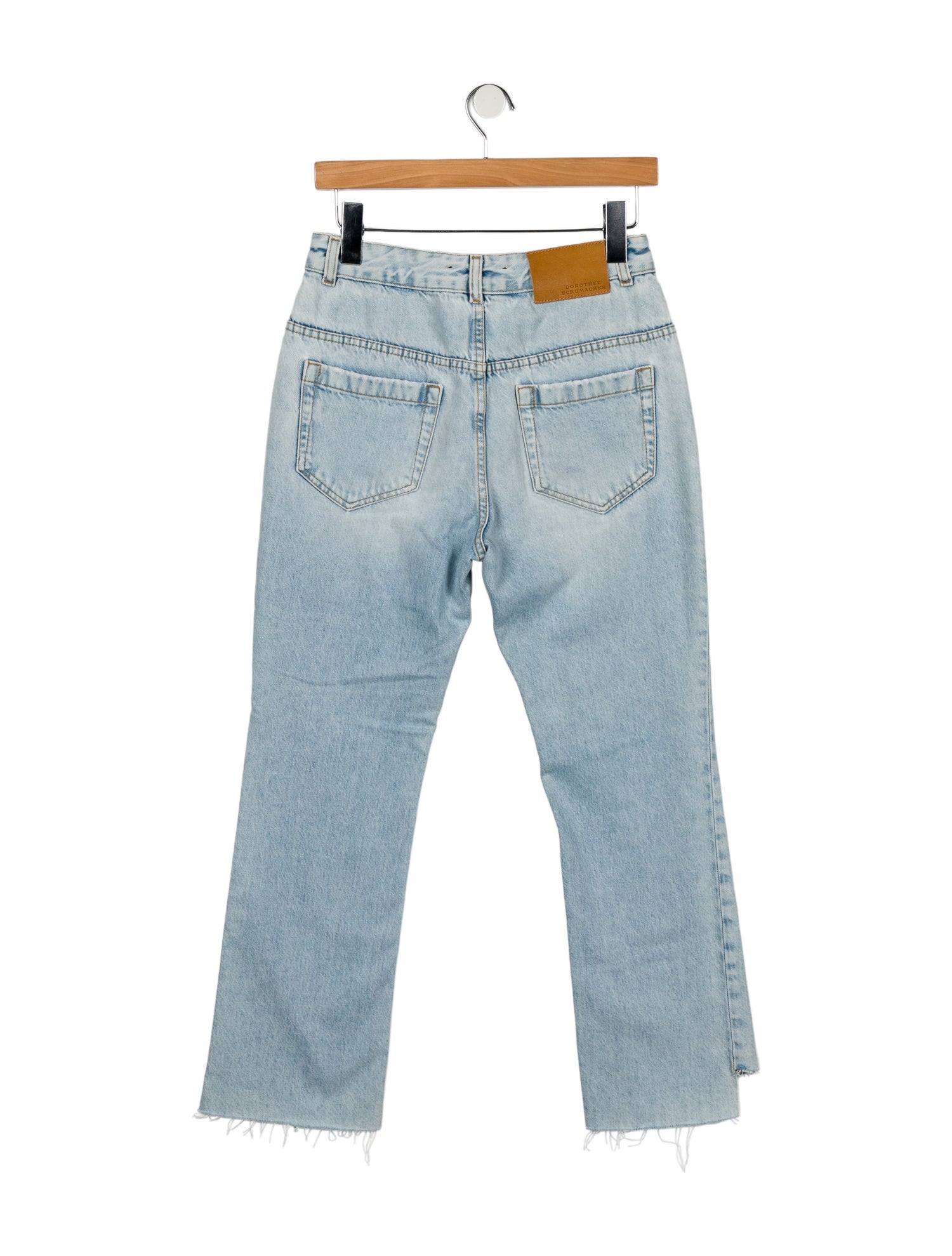 Dorothee Schumacher Mid-Rise Straight Leg Jeans