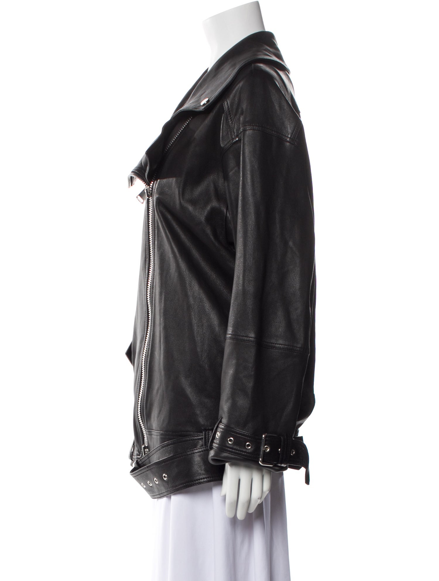 Dorothee Schumacher Lamb Leather Biker Jacket