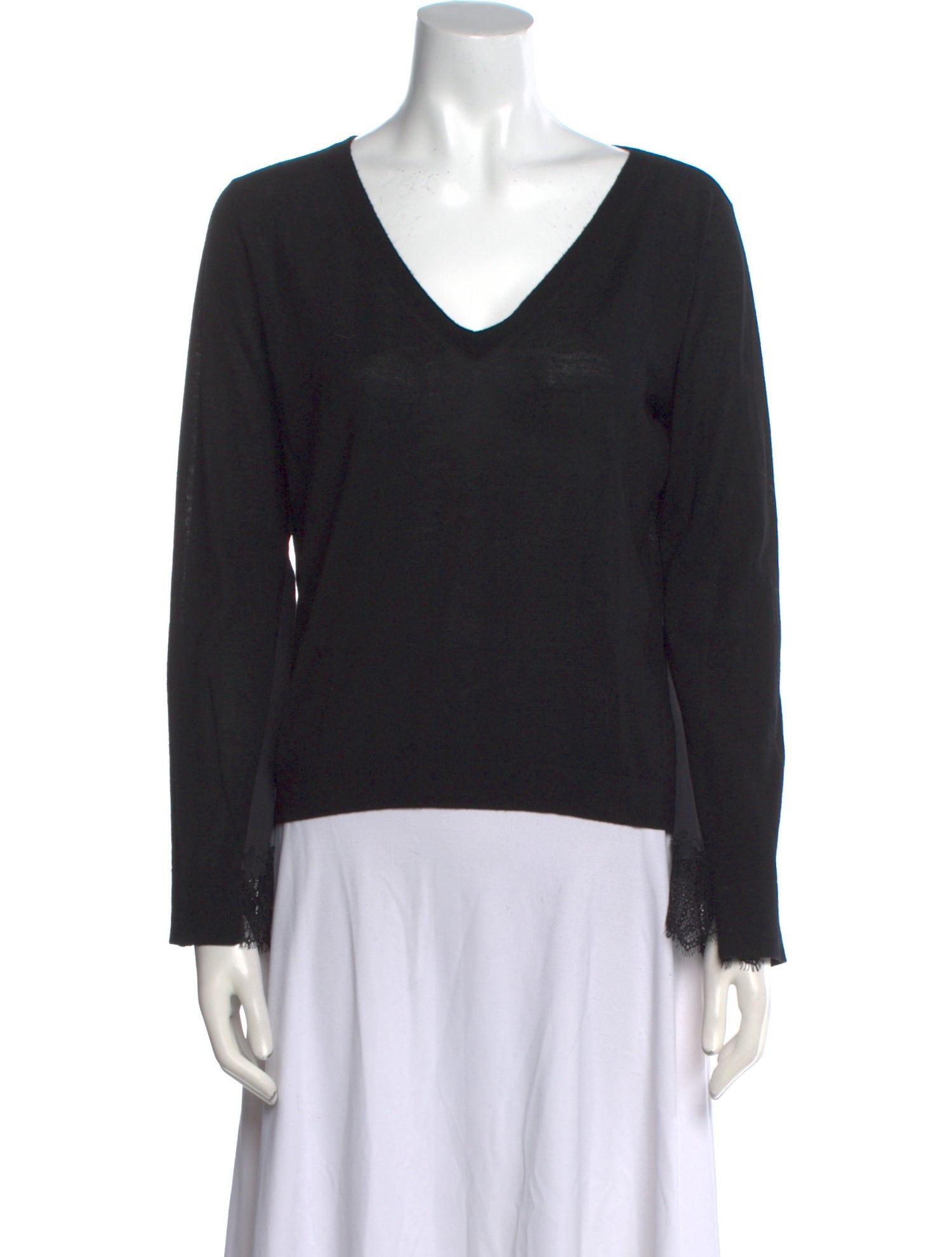 Dorothee Schumacher Virgin Wool V-Neck Top