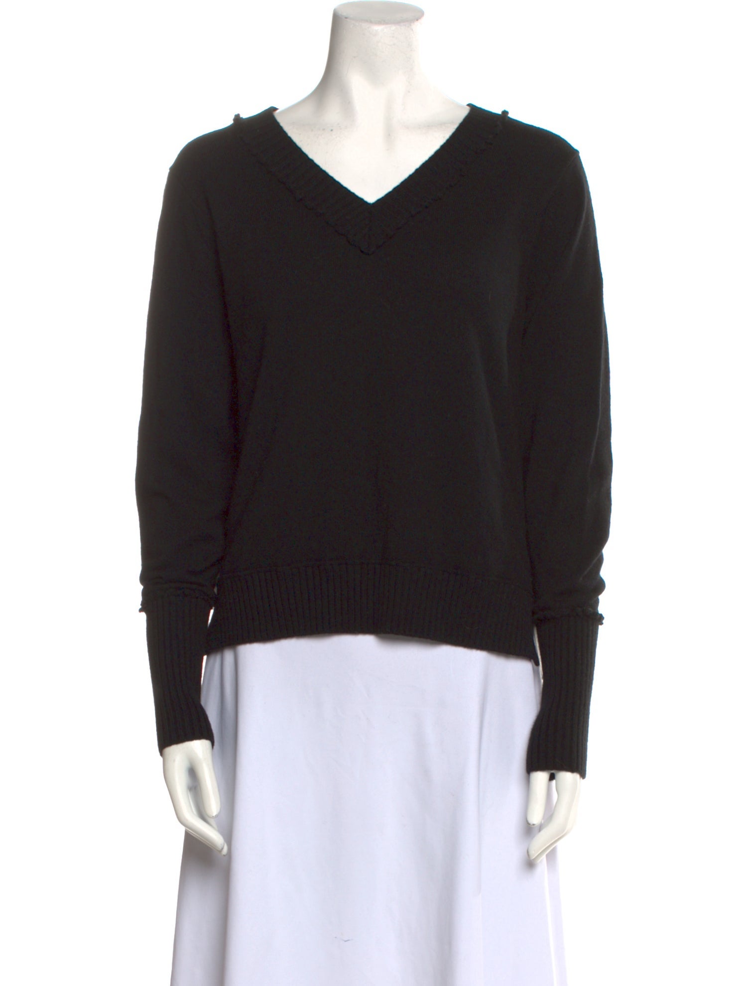 Dorothee Schumacher Virgin Wool V-Neck Sweater
