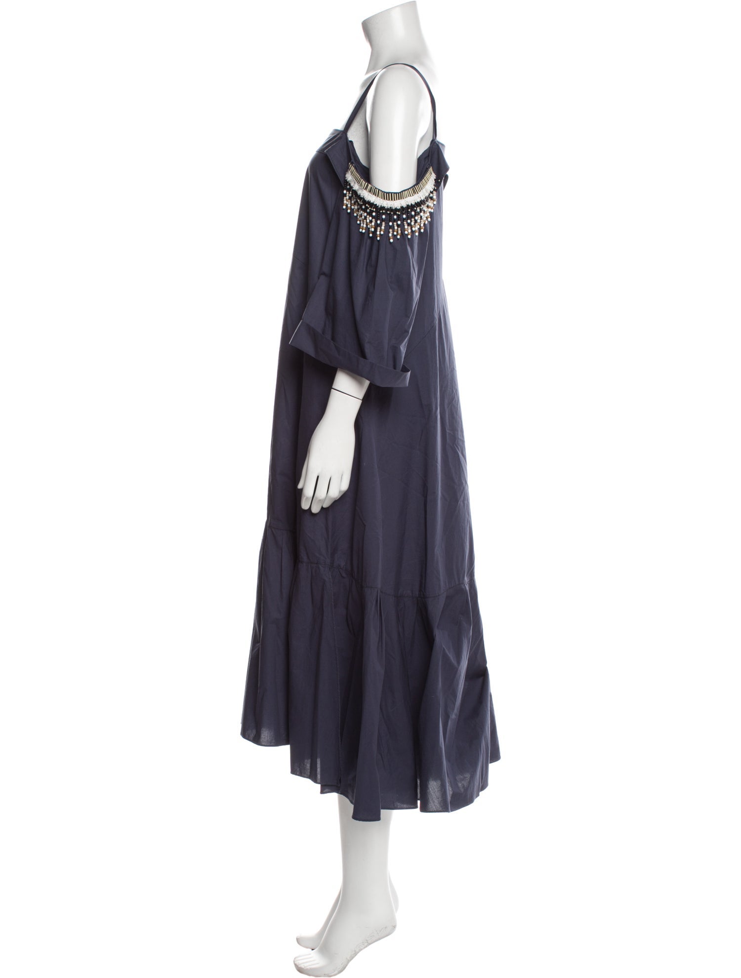 Dorothee Schumacher Square Neckline Long Dress