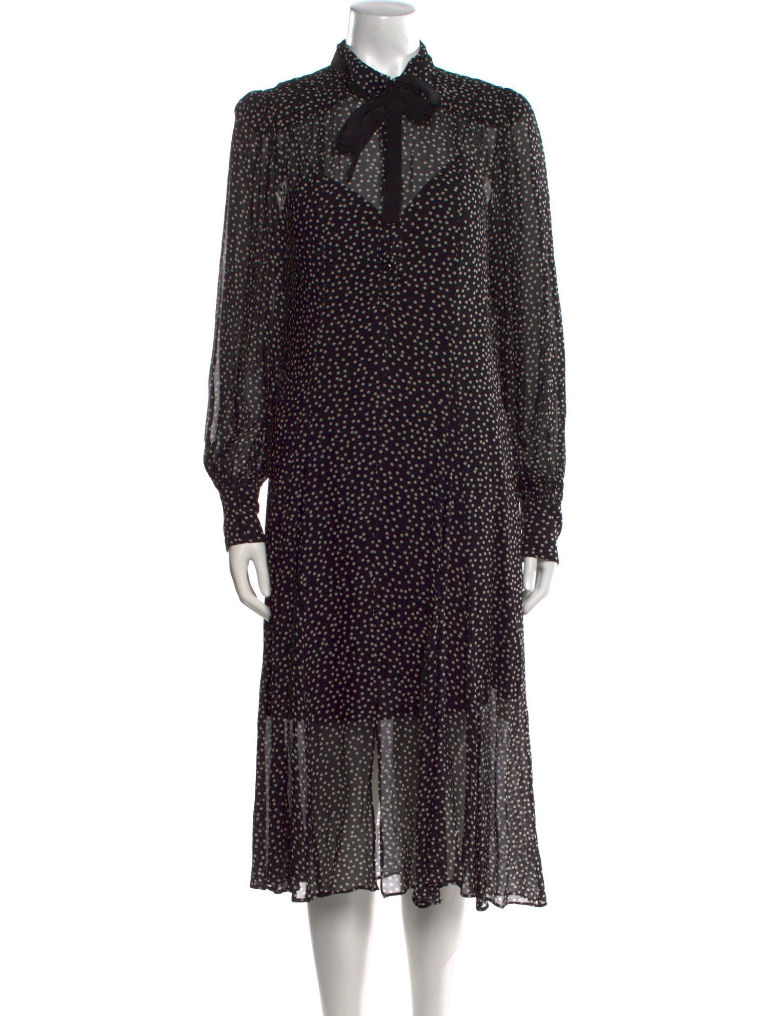 Dorothee Schumacher Polka Dot Print Long Dress