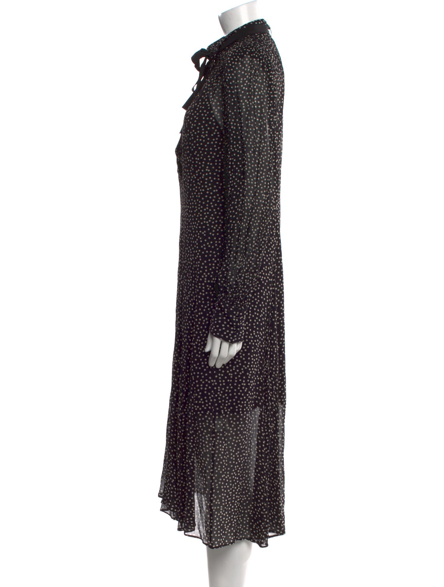 Dorothee Schumacher Polka Dot Print Long Dress