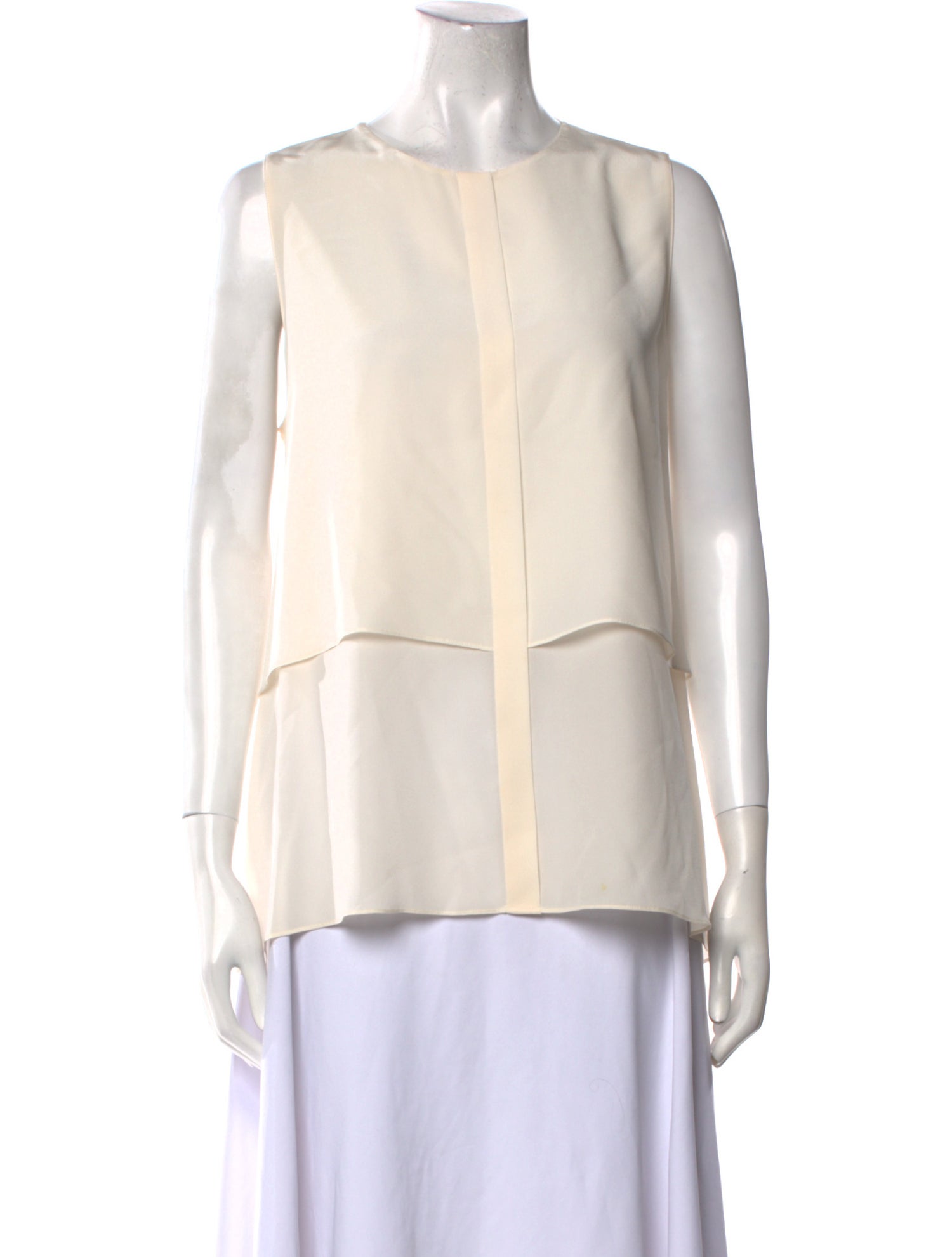 Dorothee Schumacher Silk Crew Neck Blouse