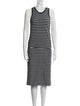 Dorothee Schumacher Striped Glitter Accents Skirt Set