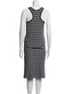 Dorothee Schumacher Striped Glitter Accents Skirt Set