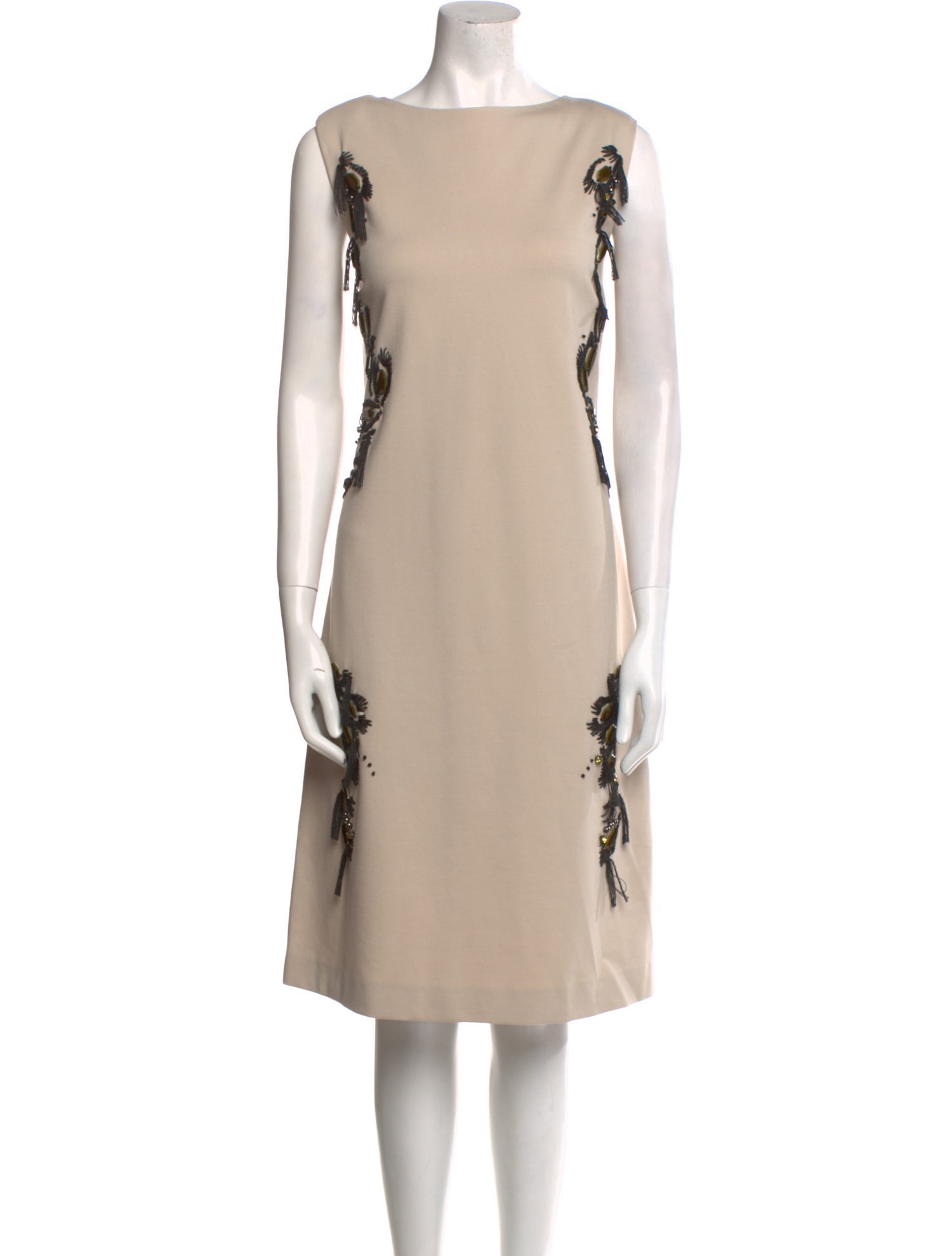 Dorothee Schumacher Bateau Neckline Midi Length Dress