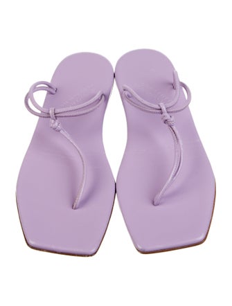 Dorothee Schumacher Leather T-Strap Sandals